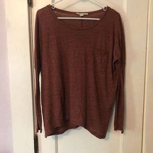 Flowy Long-Sleeve Shirt